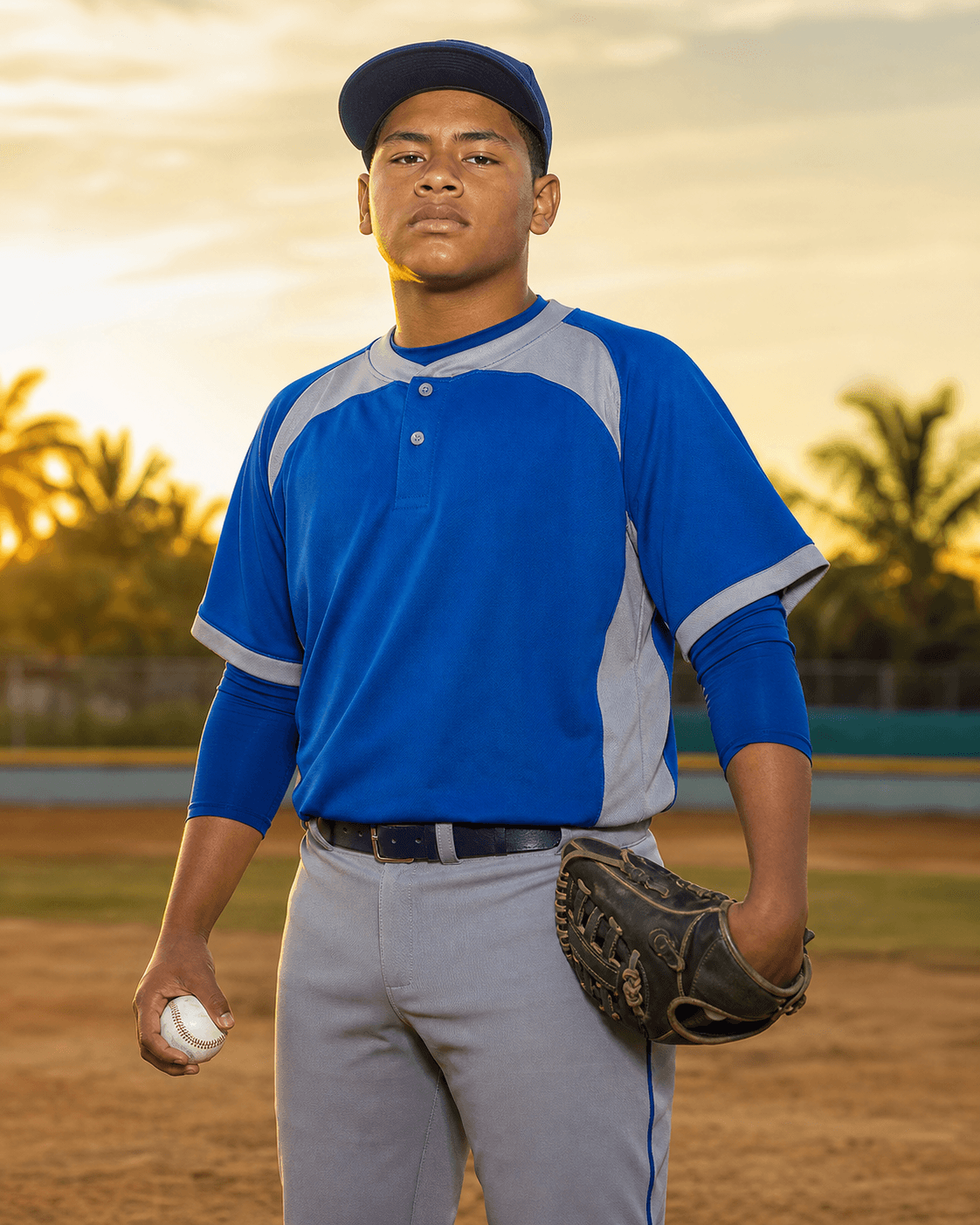 Pelotero de la categoría Prospects, edades 13–15 años